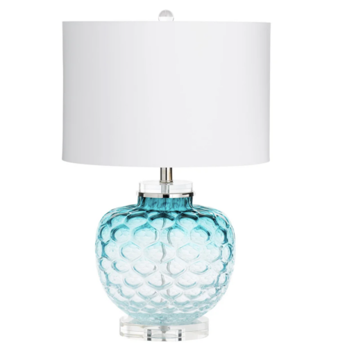 Teal Table Lamp